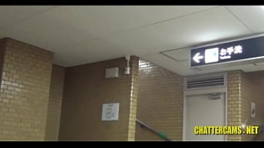 Asian Japanese Pissing in Public Urinals Hidden Cams
